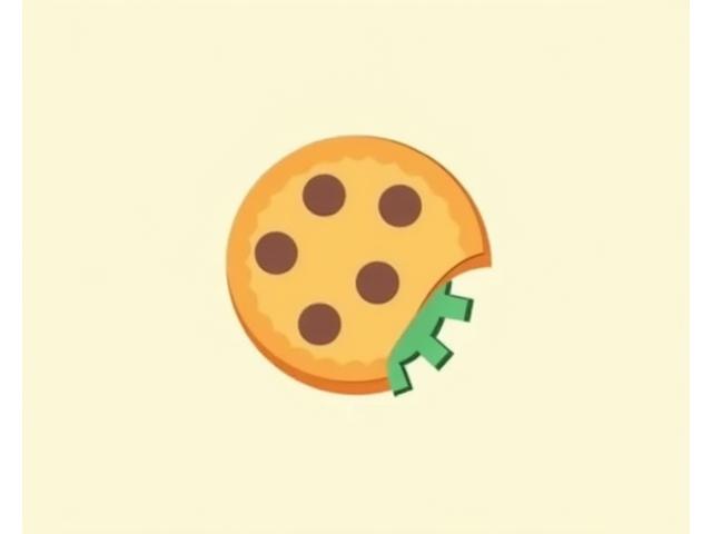 Imej ikon cookie dengan grafik gear, melambangkan kawalan pengguna ke atas keutamaan cookie.