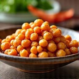 Pilihan berperisa seperti kacang kuda panggang dan kerepek sayuran